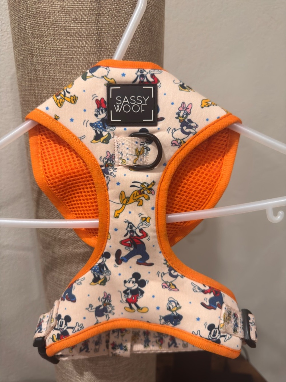Disney dog sassy woof harness and collar